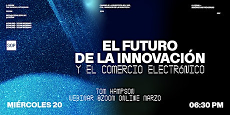 Image principale de El futuro de la innovación y el comercio electrónico l Tom Hampson