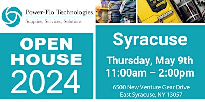 Primaire afbeelding van Power-Flo Technologies Open House - Syracuse Branch