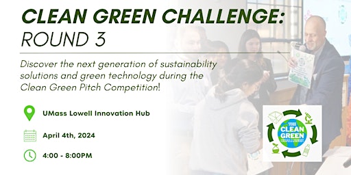 Imagem principal do evento Clean Green Challenge: Round 3