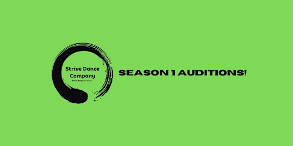 Strive Dance Company Season 1 Auditions