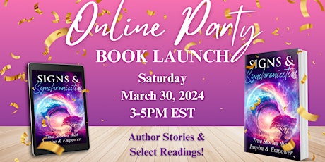 Signs & Synchronicities Book Launch Party!