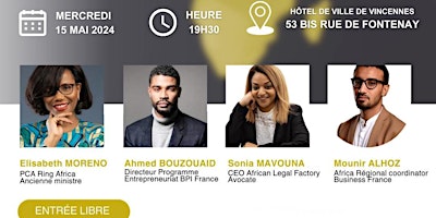 Créer une nouvelle dynamique entrepreneuriale entre la France et l’Afrique primary image