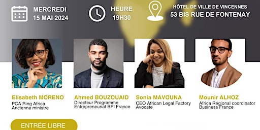 Primaire afbeelding van Créer une nouvelle dynamique entrepreneuriale entre la France et l’Afrique