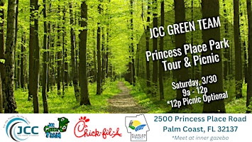 Primaire afbeelding van Junior Chamber Green Team: Princess Place Park Tour & Picnic