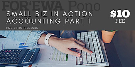 SMALL BIZ IN ACTION: Accounting Basics Part 1 primary image