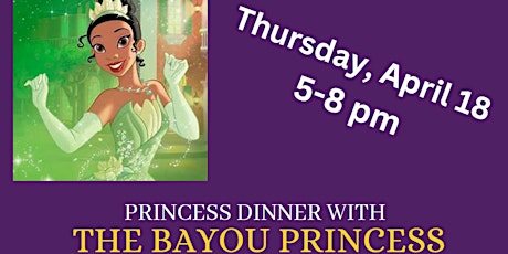 Princess Dinner with the Bayou Princess