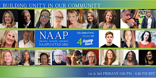 Imagen principal de NAAP Happy Hour 5.3.24 - Ann Mikeska - The Rollercoaster of Reunion