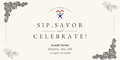 Imagem principal do evento Sip, Savor & Celebrate!