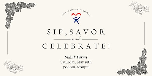 Sip, Savor & Celebrate! primary image