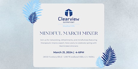 Mindful March Mixer  primärbild