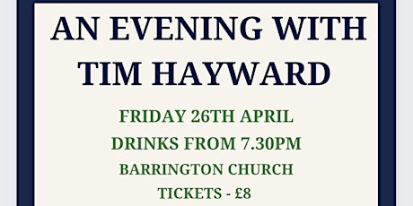 An Evening with Tim Hayward