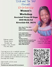 Sista and Tea Talk Presents Re-la-tion-ship  Women's Workshop