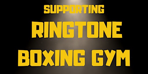 Imagem principal do evento THE FIGHT GOES ON supporting Ringtone Boxing Gym