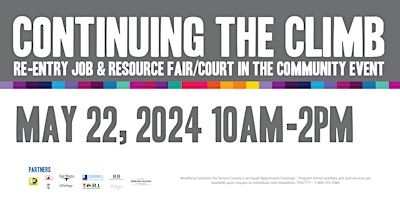 Continuing the Climb Job and Resource Fair primary image