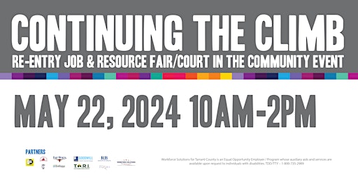 Continuing the Climb Job and Resource Fair primary image