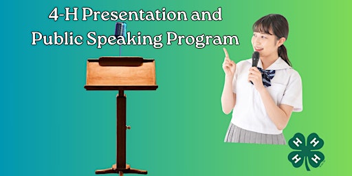 Image principale de Presentations/Public Speaking Program Overview 2024