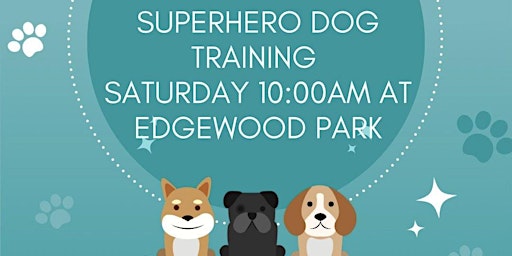 Imagem principal do evento Superhero dog training