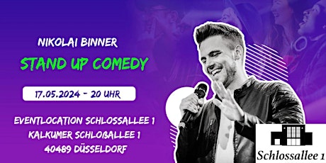 Hauptbild für Stand Up Comedy mit Nikolai Binner Düsseldorf