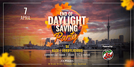 End of Daylight Saving Party