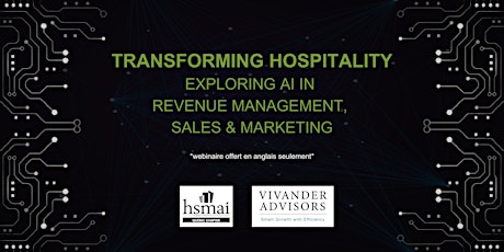 Transforming Hospitality: Exploring AI in Revenue Management, Sales & Marketing