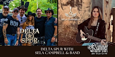 Imagem principal do evento Delta Spur with Sela Campbell & Band - Country Music Favorites