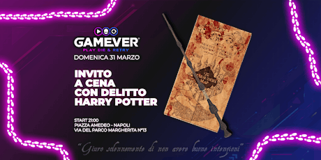 Cena con delitto a tema Harry Potter!