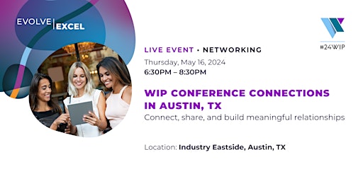 Imagem principal de Women In Product Austin: Conference Connections