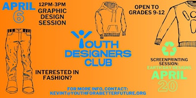 Youth Designers Club primary image