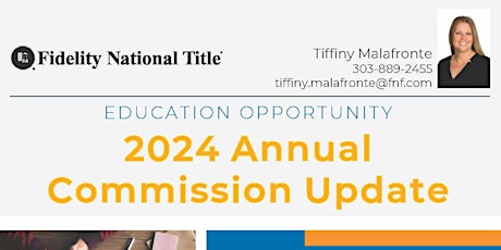 2024 Annual Commission Update