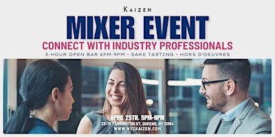 Networking Mixer Event 2024 at Kaizen New York primary image