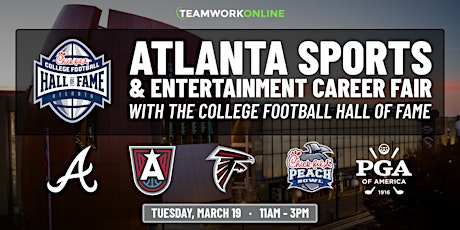 Imagen principal de Atlanta Sports and Ent. Career Fair with the College Football Hall of Fame