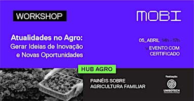 Immagine principale di Atualidades no Agro: Gerar Ideias de Inovação e Novas Oportunidades 