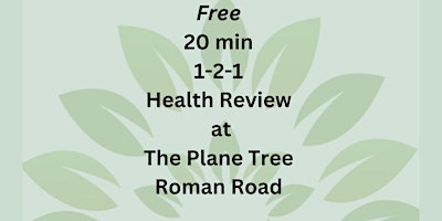 New Herbal & Nutrition Clinic @ The Plane Tree -Opening offer- Scan Code primary image