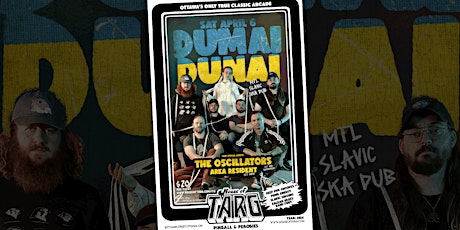 Primaire afbeelding van TIX AVAIL ABLE AT THE DOOR - Dumai Dunai + The Oscillators + Area Resident