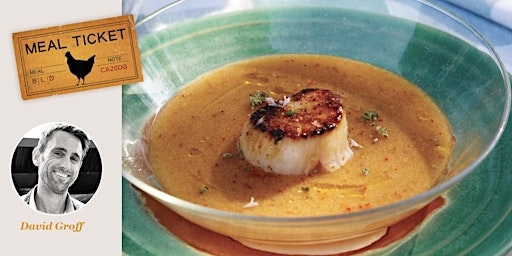 Primaire afbeelding van MealticketSF's Private Live Cooking Class  - Seared Scallops & Gazpacho