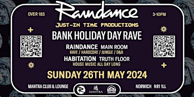 Bank Holiday Day Rave Poster