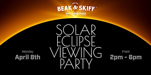 Beak & Skiff Solar Eclipse Viewing Party primary image