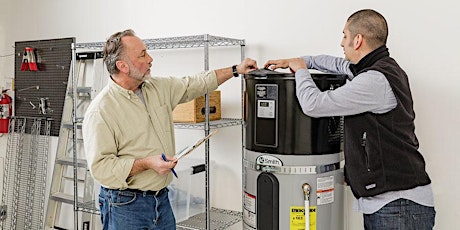 Imagem principal do evento Heat Pump Water Heater Training for Plumbing Contractors