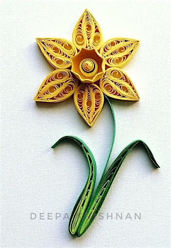 Image principale de Daffodil - Paper Quilling