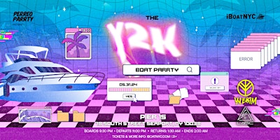 Primaire afbeelding van The Y2K Boat Party Cruise NYC - Latin & Reggaeton Perreo Party
