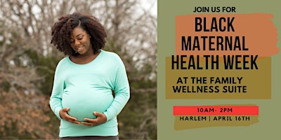 Primaire afbeelding van Black Maternal Health Week - Harlem