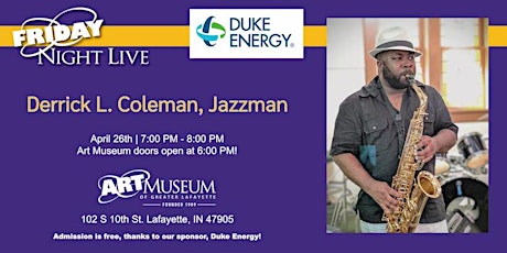 Friday Night Live featuring Derrick L. Coleman, Jazzman