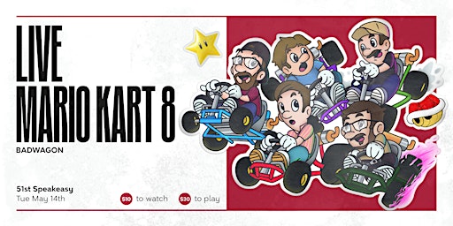 Imagem principal do evento Live! Mario Kart 8