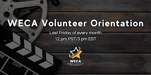 WECA Volunteer Orientation  primärbild