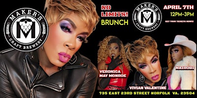 Primaire afbeelding van "No Limits" Drag Brunch