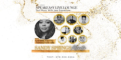 Imagem principal do evento Atlanta Soul Jazz Speakeasy : Live Soul Jazz Music RnB R&B