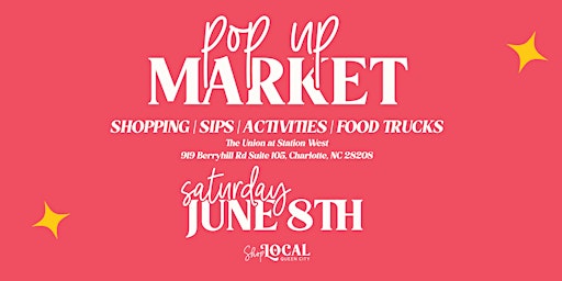 Imagem principal de Boutique Pop Up Market presented by Shop Local QC!