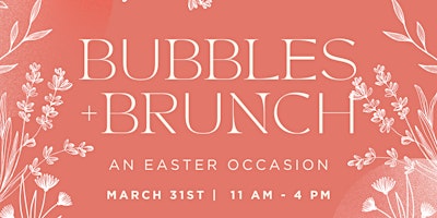 Imagem principal do evento Easter Bubbles + Brunch | Bottomless Mimosas