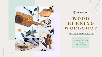 Immagine principale di Wood Burning: In-Person Workshop 