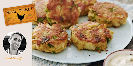Primaire afbeelding van MealticketSF's Private Live Cooking Class  - Crab Cakes with Remoulade